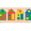 Puzzle Maisons des formes et couleurs