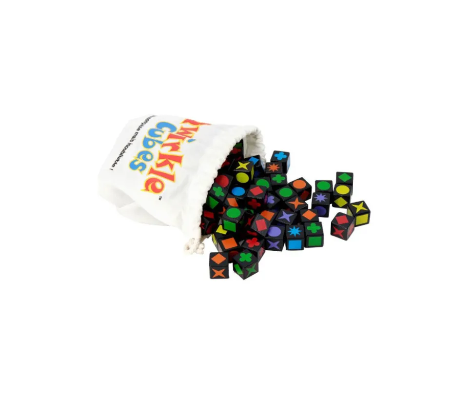 Qwirkle Cubes - Version cubes dés à jouer jeu formes et couleurs