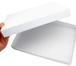 R1 Boite jeu 223 x 164 x 30 mm PM blanche à personnaliser