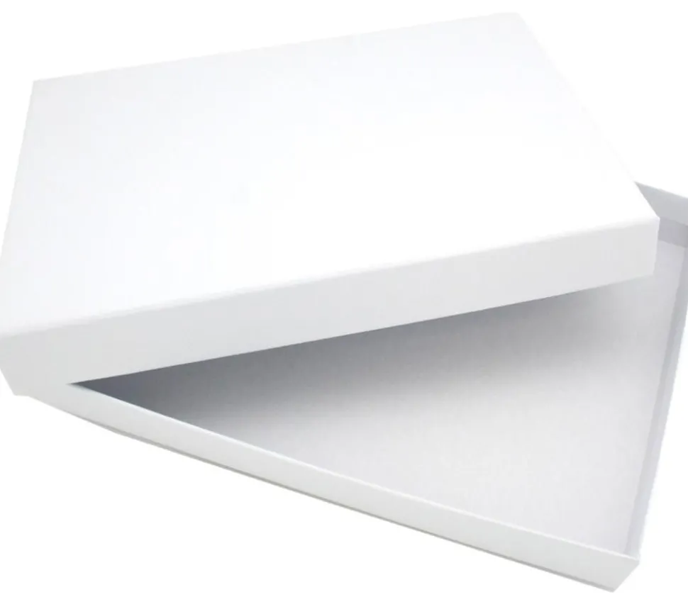 R1 Boite jeu 223 x 164 x 30 mm PM blanche à personnaliser