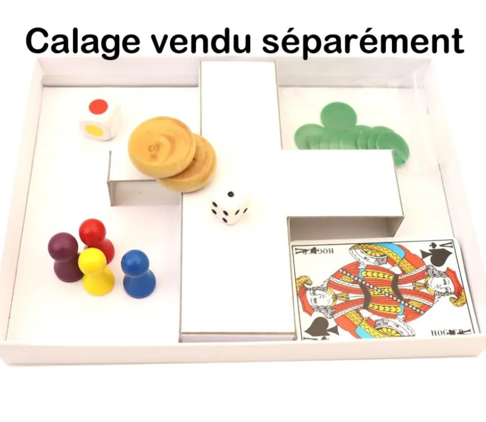 R1 Boite jeu 223 x 164 x 30 mm PM blanche à personnaliser