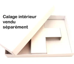 R1 Boite jeu 223 x 164 x 30 mm PM blanche à personnaliser