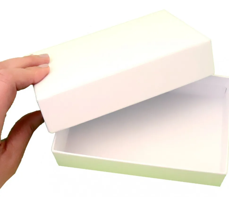 R0 Boite jeu rectangle 151 x 100 x 38 mm blanche petit format