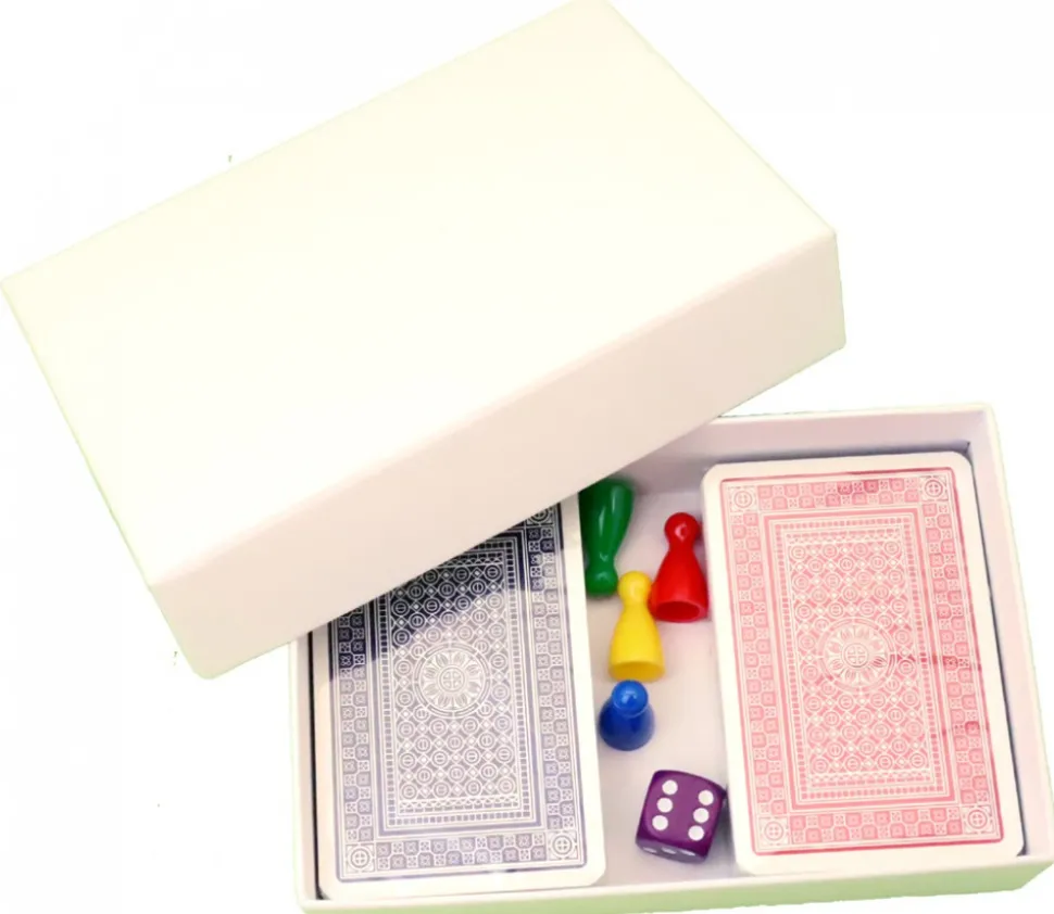 R0 Boite jeu rectangle 151 x 100 x 38 mm blanche petit format