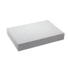 R3 Grande boite 340 x 268 x 62 mm rectangle grand format vide blanche