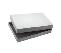 R3 Grande boite 340 x 268 x 62 mm rectangle grand format vide blanche