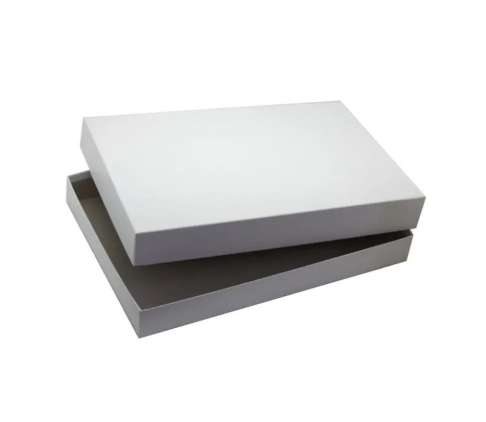 R3 Grande boite 340 x 268 x 62 mm rectangle grand format vide blanche