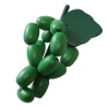 Raisin vert en bois 4 x 9.5 cm fruit jouet unité