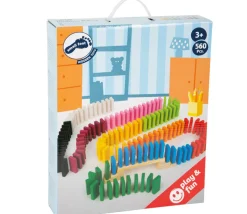 Rallye Dominos bois Arc en ciel XXL - 560 tuiles