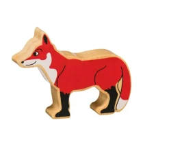 Renard en bois 96 x 72 x 25 mm