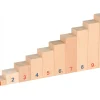 Réglettes bois numérotées de calcul de 1 à 10 math