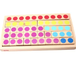 Réglettes calcul chiffres et points de 1 à 10 mathématiques