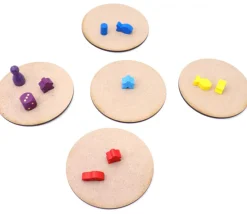 Rond en bois de 10 cm plat CP