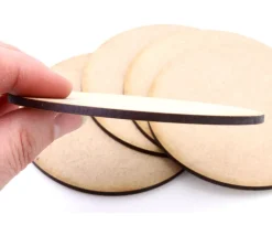 Rond en bois de 10 cm plat CP