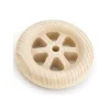 Roue à rayon en bois de 7 cm wagon