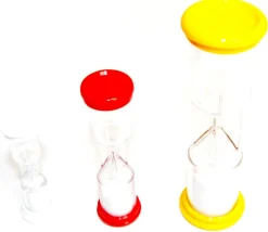 Sablier de jeu 1 minute - BLANC - 7.6 cm PM
