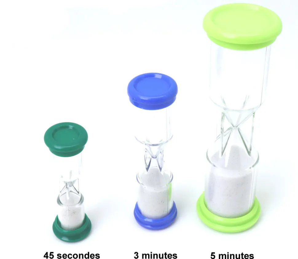 Sablier de jeu 45 secondes - VERT - 7.6 cm PM