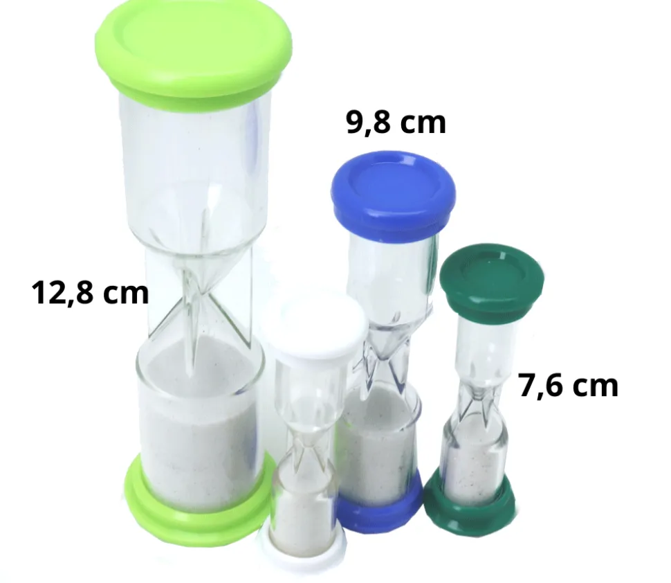 Sablier de jeu 45 secondes - VERT - 7.6 cm PM
