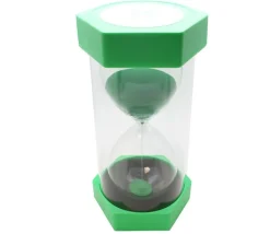 Sablier ultra lisible de 30 minutes - VERT - 30 cm GEANT