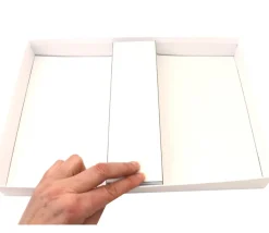 Sabot Calage carton blanc intérieur pour boite R2N