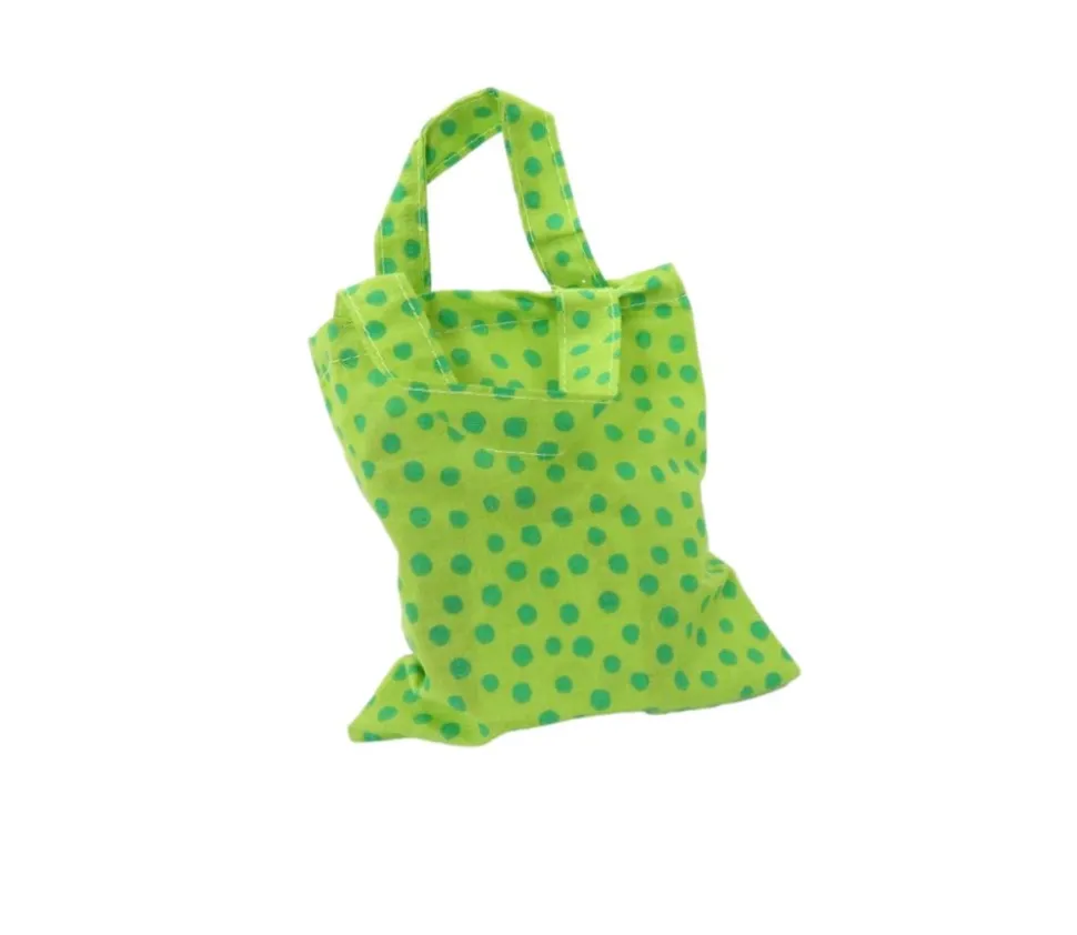 Sac en coton avec anse de 13 x 14 cm