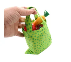 Sac en coton avec anse de 13 x 14 cm