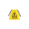 Sac jaune 11x10 cm Caution Zombies inside