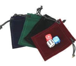 Sac suédine 85 x 70 mm NOIR modèle 0