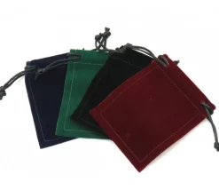 Sac suédine 85 x 70 mm NOIR modèle 0