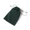 Sac suedine 125 x 175 mm modèle 2 vert