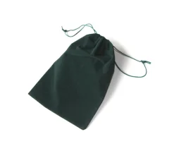 Sac suedine 125 x 175 mm modèle 2 vert