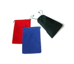 Sac suedine 125 x 175 mm modèle 2 vert