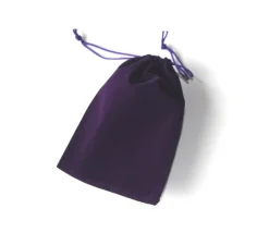 Sac suedine 125 x 175 mm modèle 2 violet