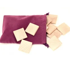 Sac suedine 125 x 175 mm modèle 2 violet