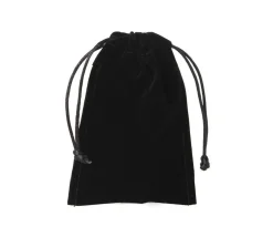 Sac suedine 95 x 140 mm modèle 1 noir