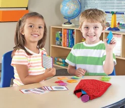 Sac tactile - jeu de toucher à l'aveugle - forme et texture