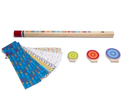 Sarbacane en bois 50 cm