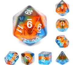 Set 7 dés multi-faces - Parallel Universes