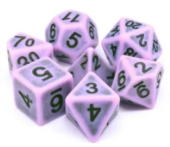 Set 7 dés multi-faces - Swamp Fog