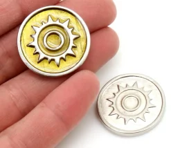 Set 6 pièces métal 6 éléments - Legendary