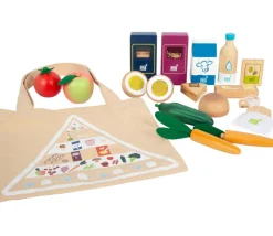 Set aliments végétariens en bois fresh jouets