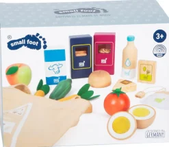 Set aliments végétariens en bois fresh jouets