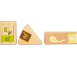 Set aliments végétariens en bois fresh jouets