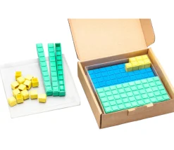 Set Base 10 - plaque centaine encastrable avec dizaines et unités