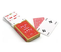 Set complet jeux traditionnels avec cartes, jetons, dés et tapis