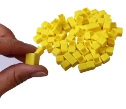 Set de calcul décimal Base 10 - 121 pièces encastrables replastic