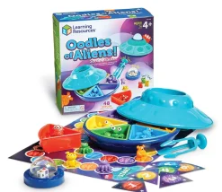 Soucoupe Volante éducative - Jeu motricité fine comptage et tri