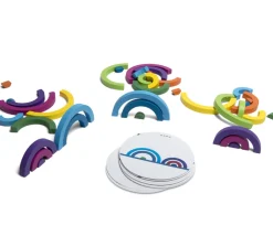 Speed bows - Arcs en bois multicolores pour constructions