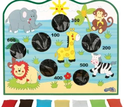 Stand lancer animaux d'Afrique 42 x 35 cm