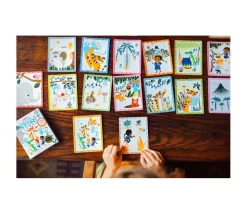 Story Cards - Ile volcanique - Jeu de 36 cartes